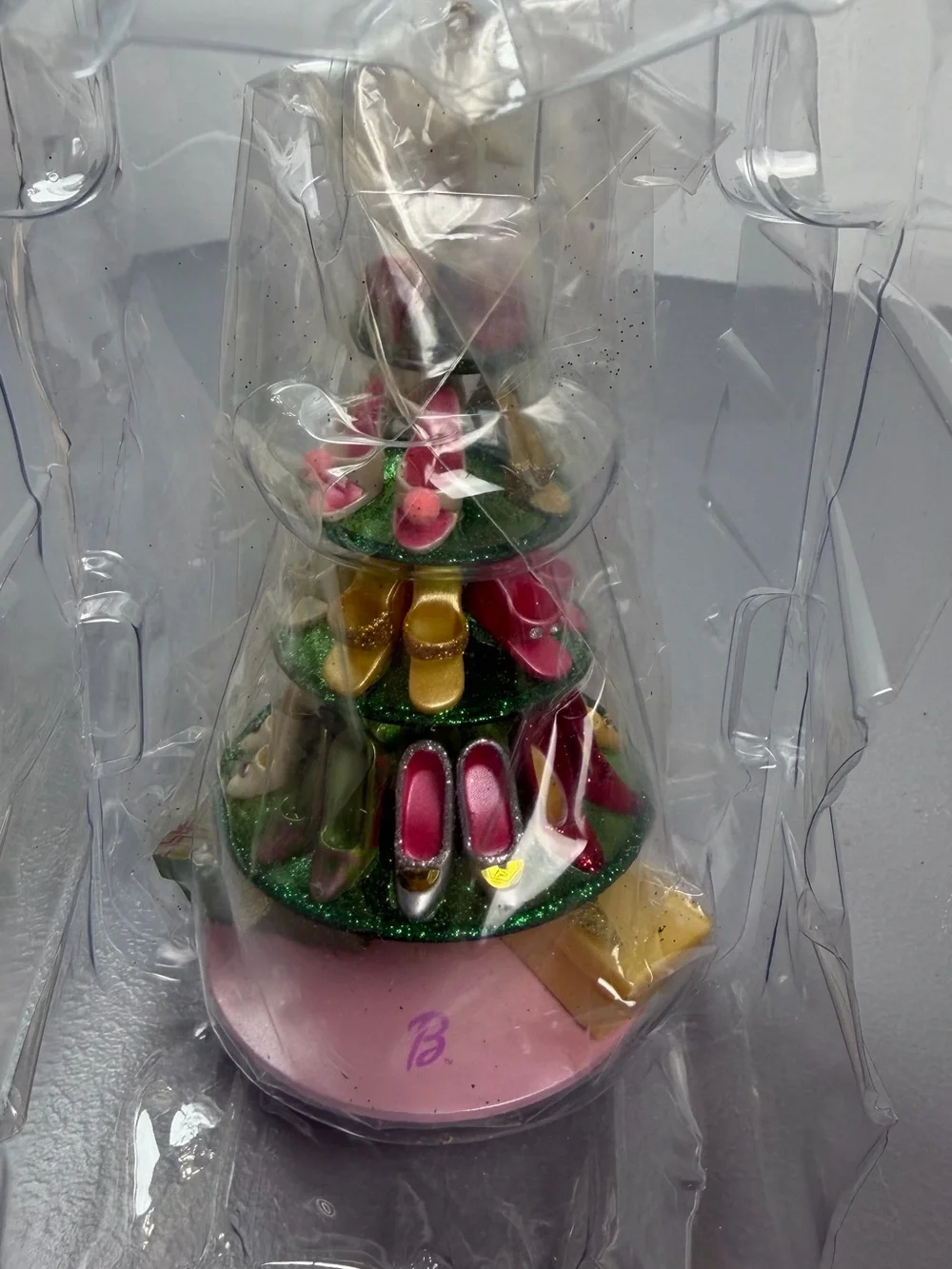 NIB 2006 Hallmark Keepsake Ornament Barbie Shoe Tree